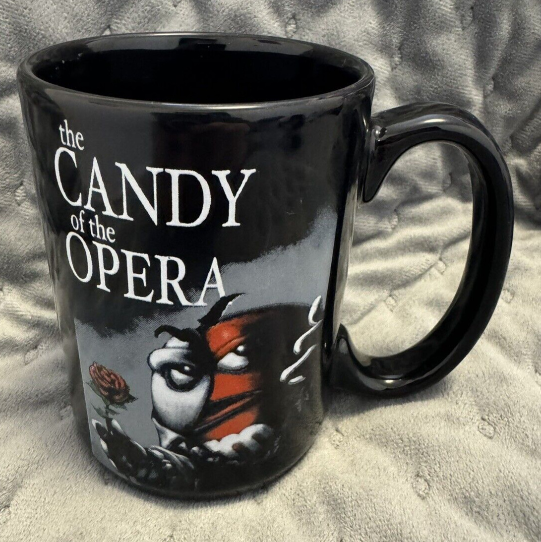 M & M Mars The Candy Of The Opera Coffee Mug Cup 12oz HTF *RARE*
