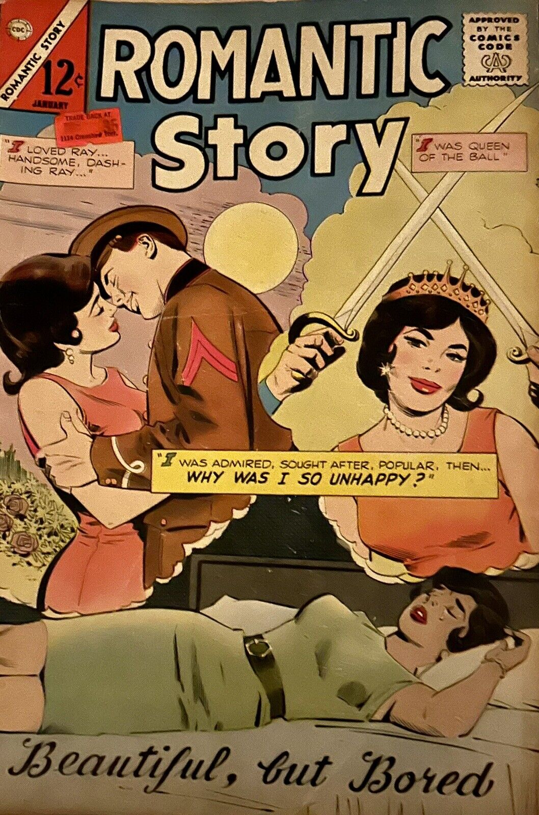 Romantic Story Beautiful, But Bored (January 1965) Comic