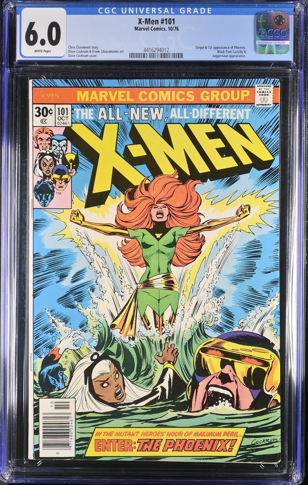 X-Men #101 CGC FN 6.0 White Pages Origin and 1st Appearance of Phoenix