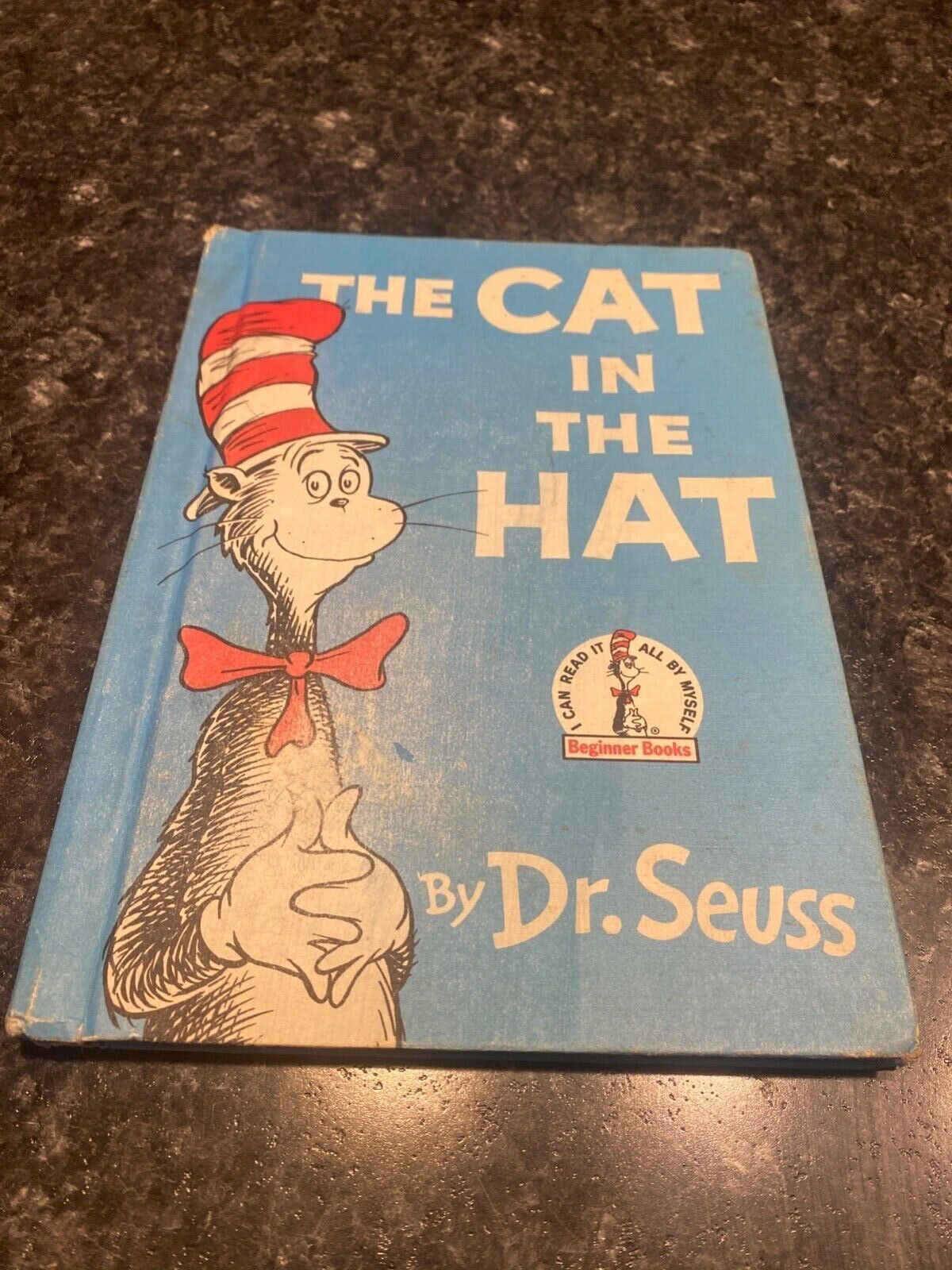 1957 Dr Seuss The Cat In The Hat 1st First Edition Book Club RARE (ABCD 3456)