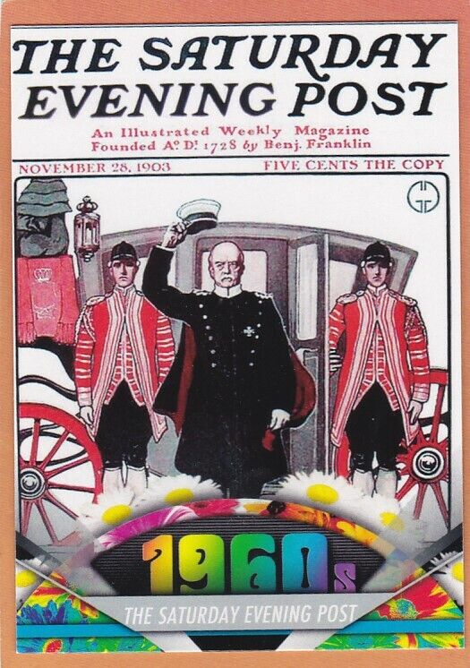 2011 TOPPS AMERICAN PIE LOT (64) THE SATURDAY EVENING POST #98