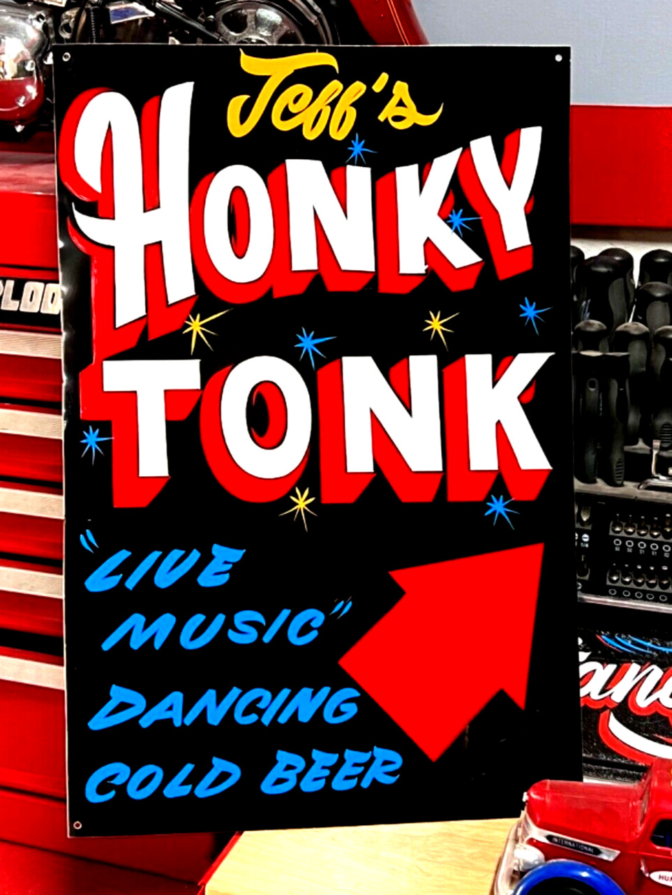 Order Your Name Painted Honky Tonk Country Live Music Nashville SIGN Dance SIGN