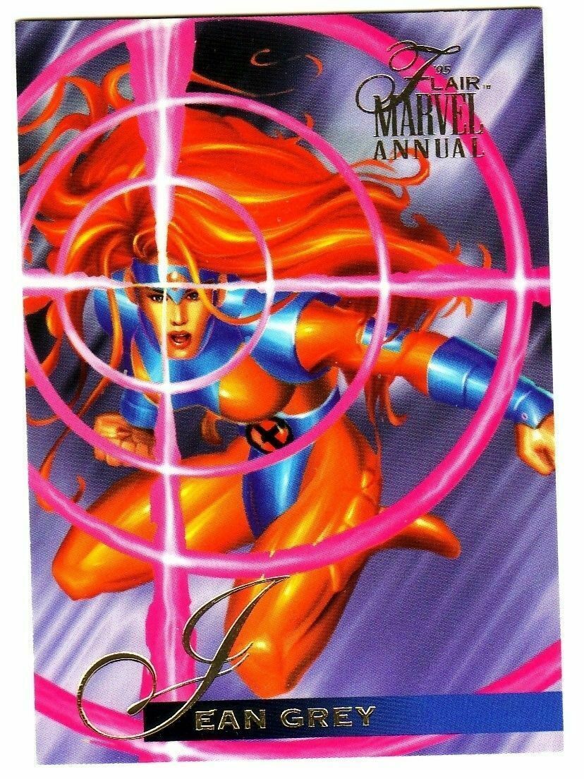 1995 Fleer Flair Annual Marvel X-Men Base Card You Pick Finish Your Set