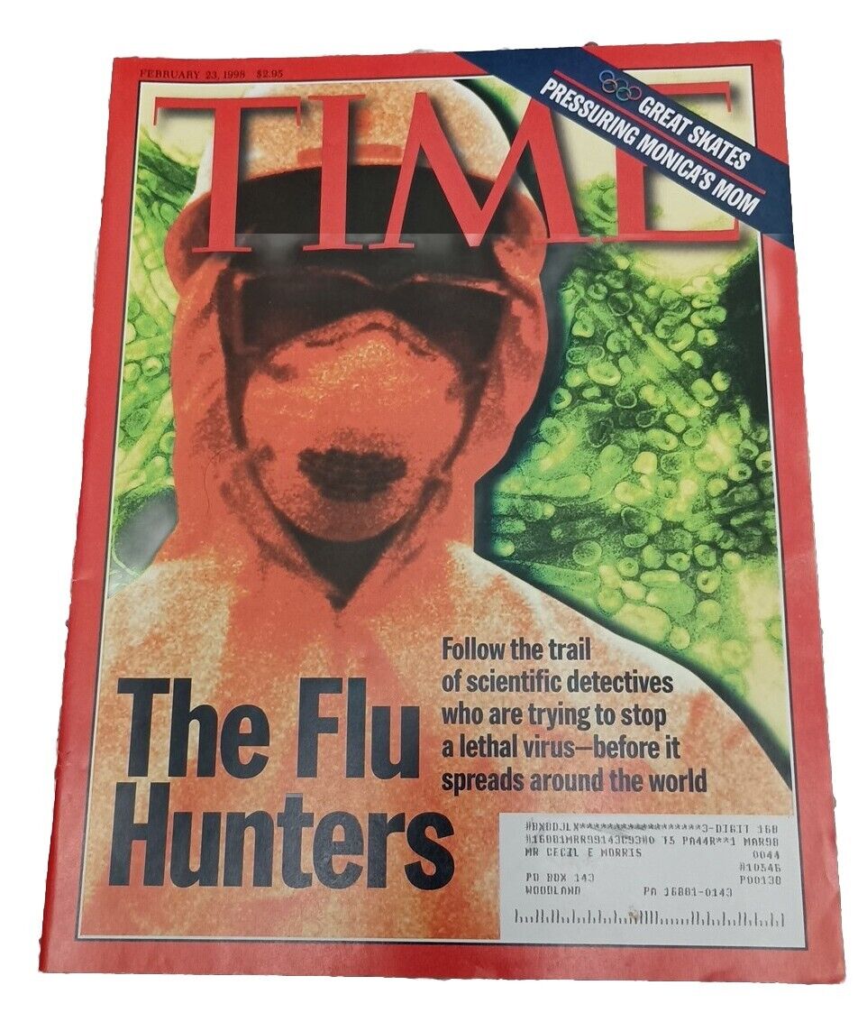 Time Magazine February 23, 1998- The Flu Hunters