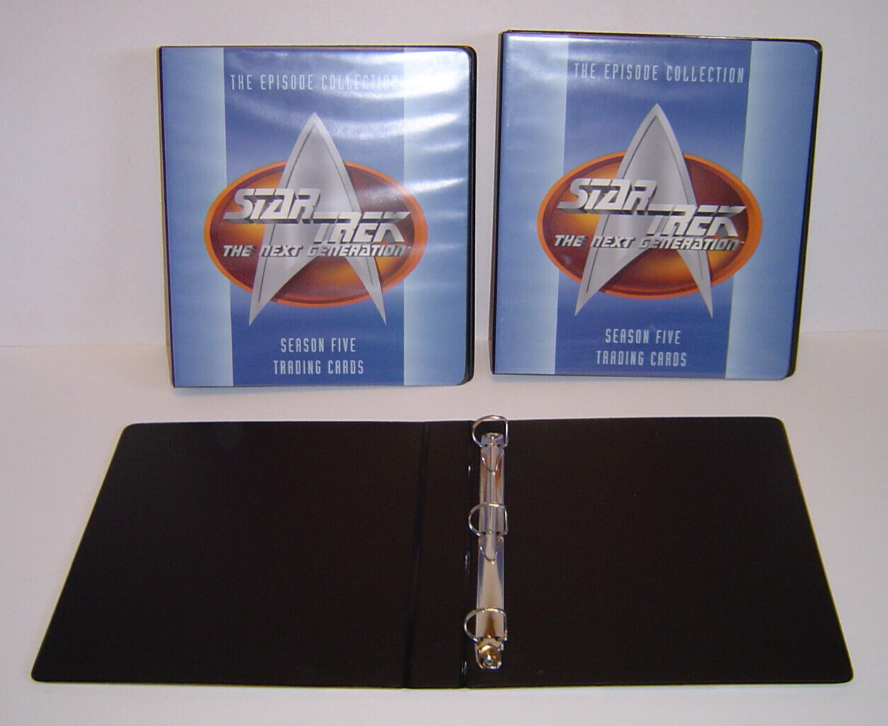 1996 Star Trek The Next Generation Season 5 {3} Ring Binder Lot of 3 NOS
