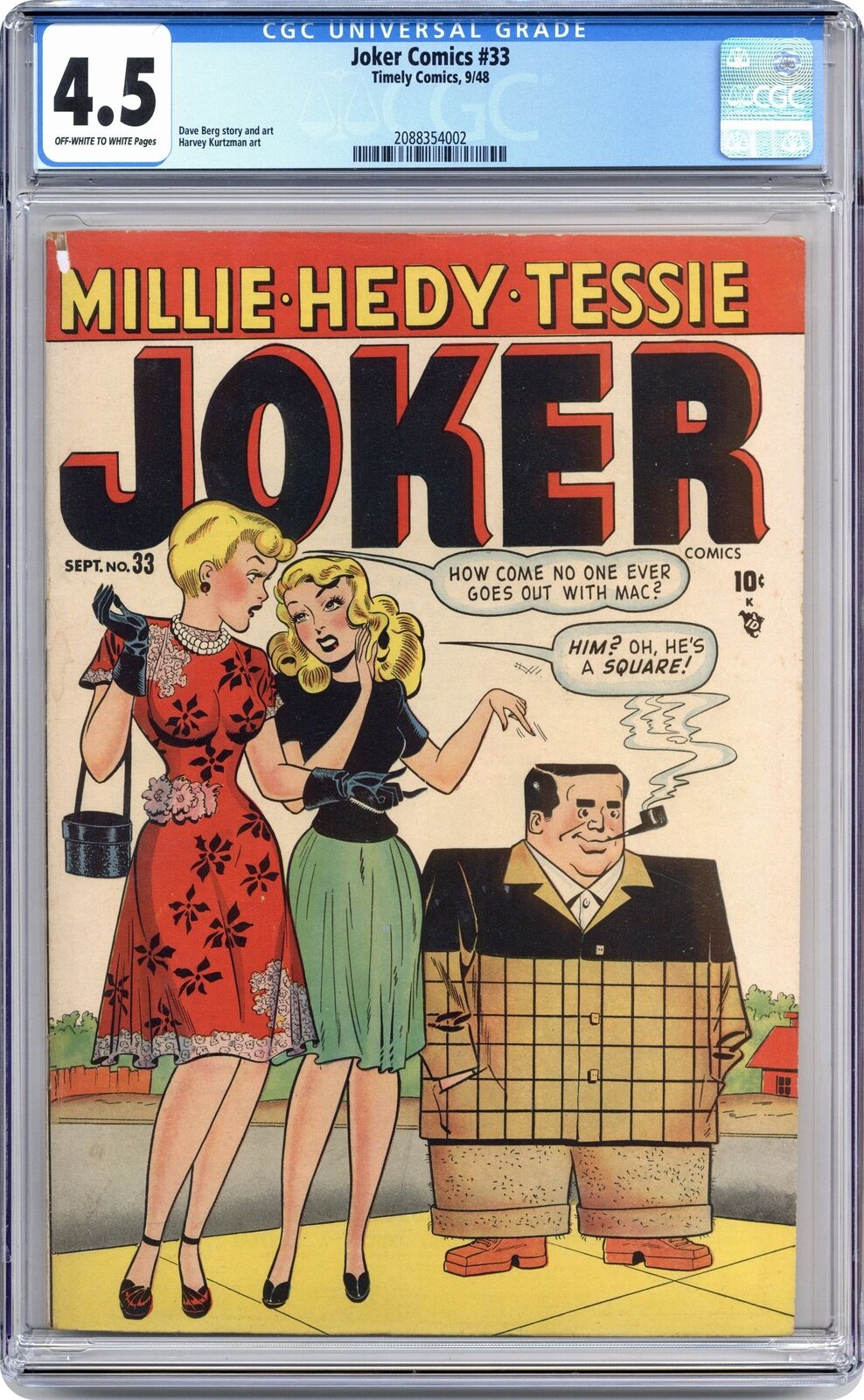 Joker Comics #33 CGC 4.5 1948 2088354002