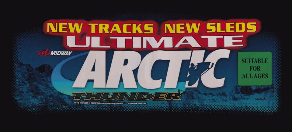 Arctic Thunder arcade marquee