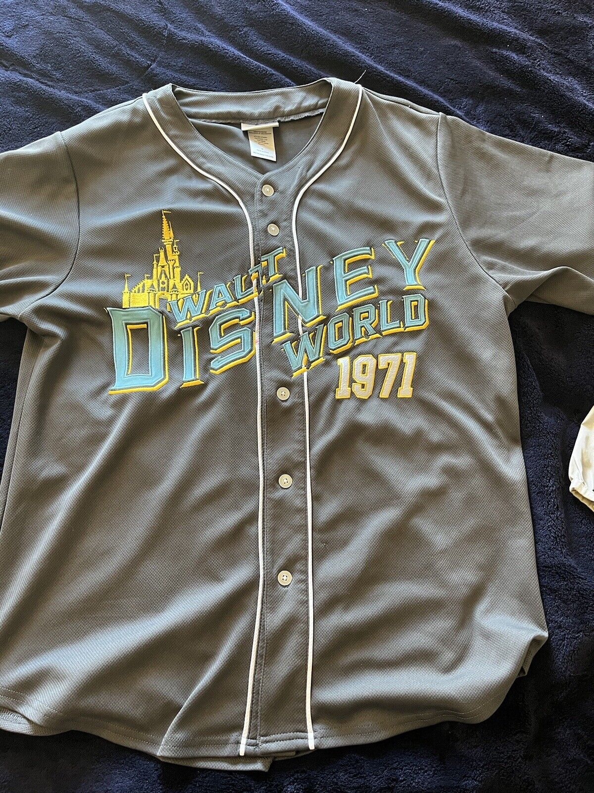 Vintage 1971 walt disney baseball jersey has a small stain but great condition