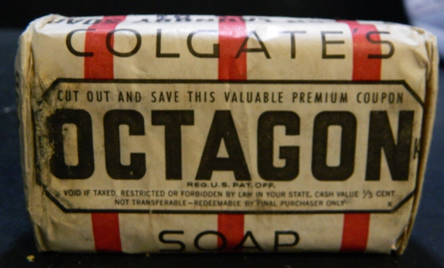 Vintage Bar of Colgate's Octagon Laundry Soap In Original Wrappers VG #2