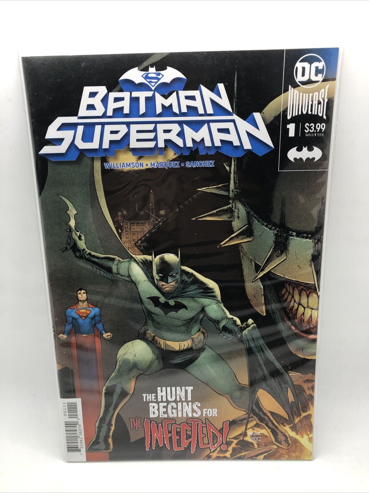 Batman/Superman #1 The Hunt Begins For The Infected October 2019