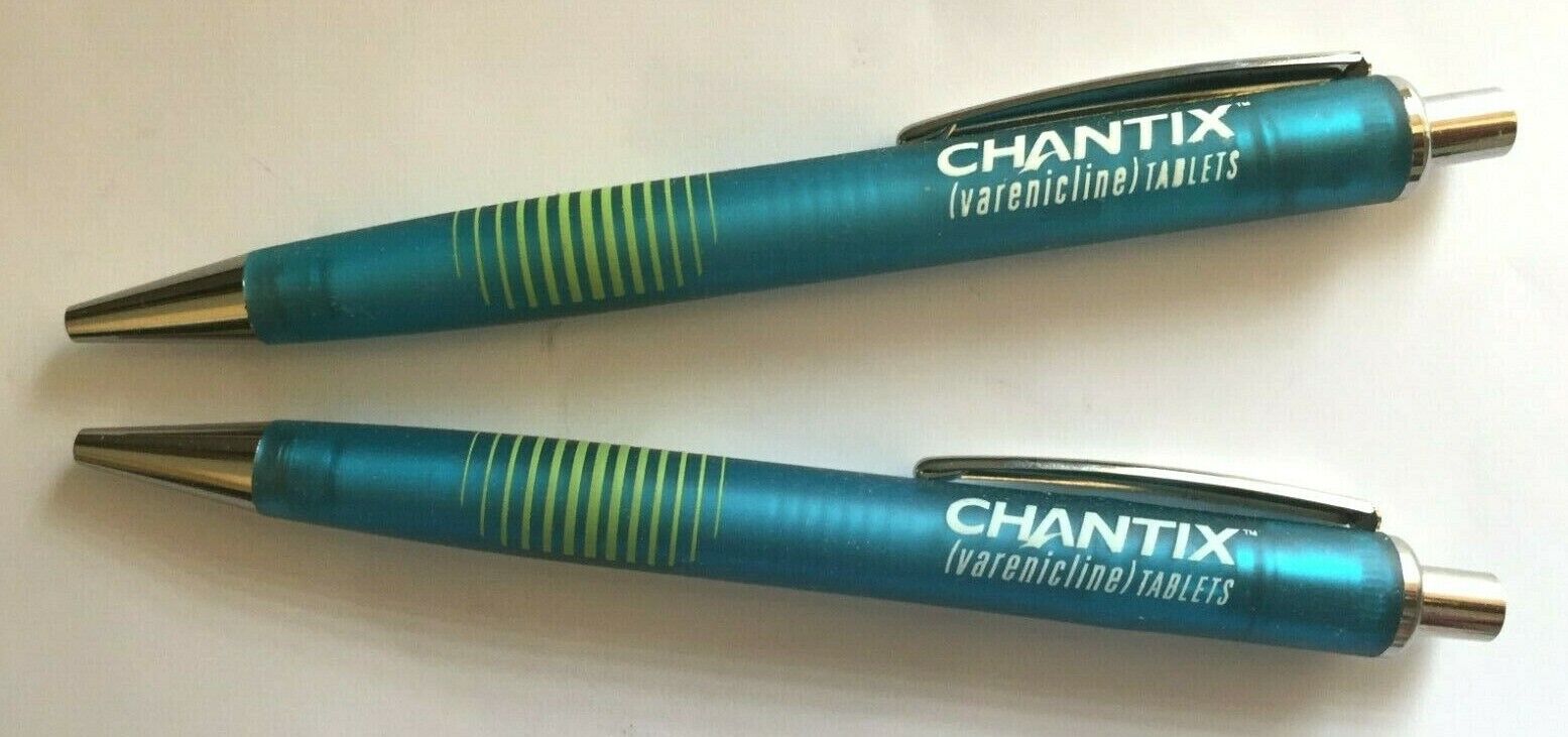 CHANTIX Drug Rep Pen Grippy NEW and HARD TO FIND