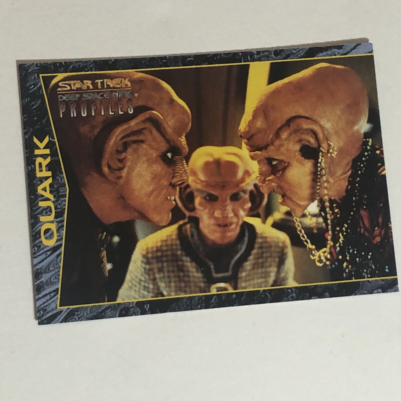 Star Trek Deep Space Nine Profiles Trading Card #71 Quark
