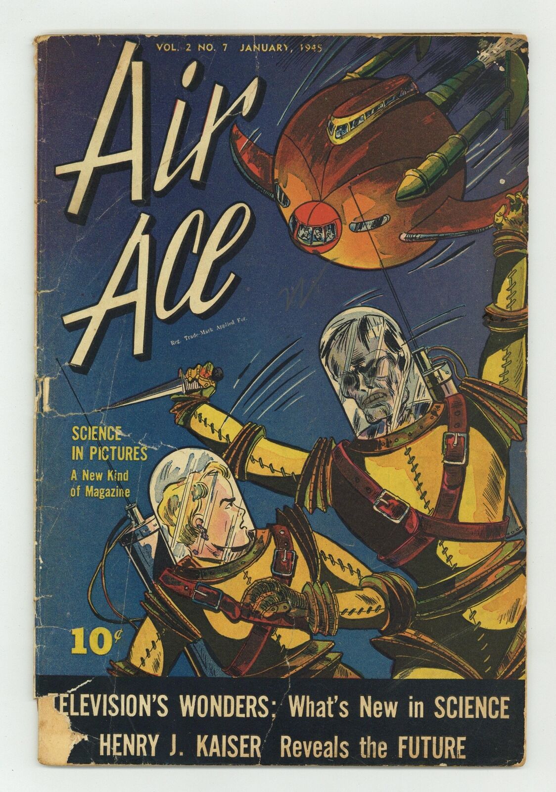 Air Ace Vol. 2 #7 GD- 1.8 1945