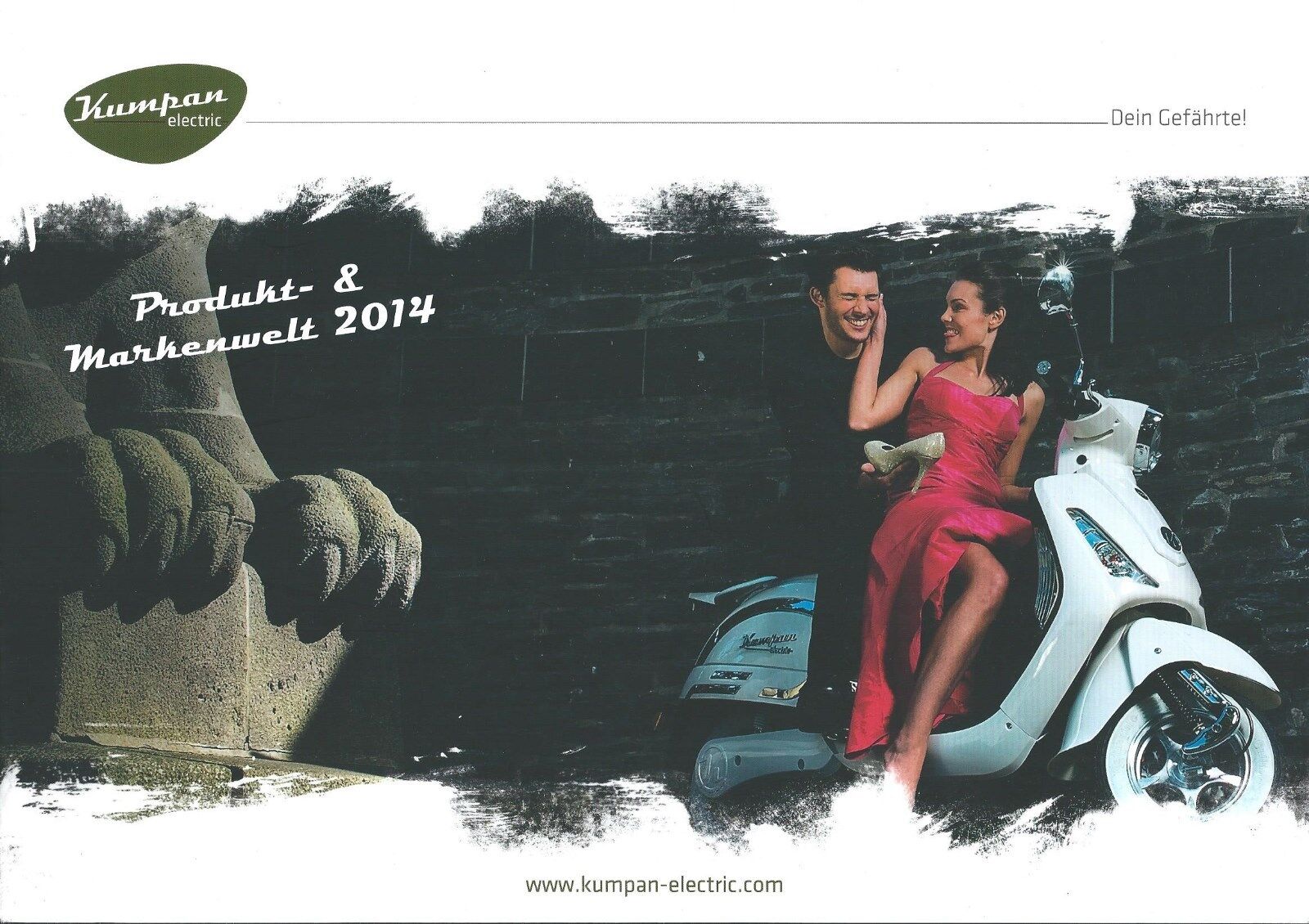 Scooter Brochure - Kumpan Electric - Product Line 2014 - GERMAN language (DC709)