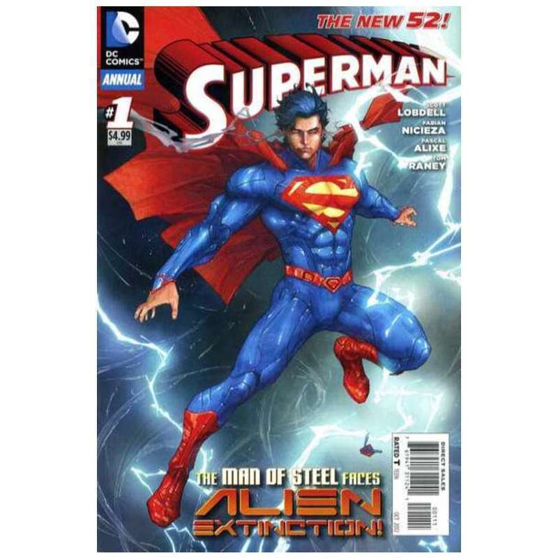 Superman (2011 series) Annual #1 in Very Fine + condition. DC comics [b*
