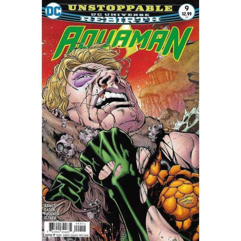 Aquaman (2016 series) #9 in Near Mint condition. DC comics [w&
