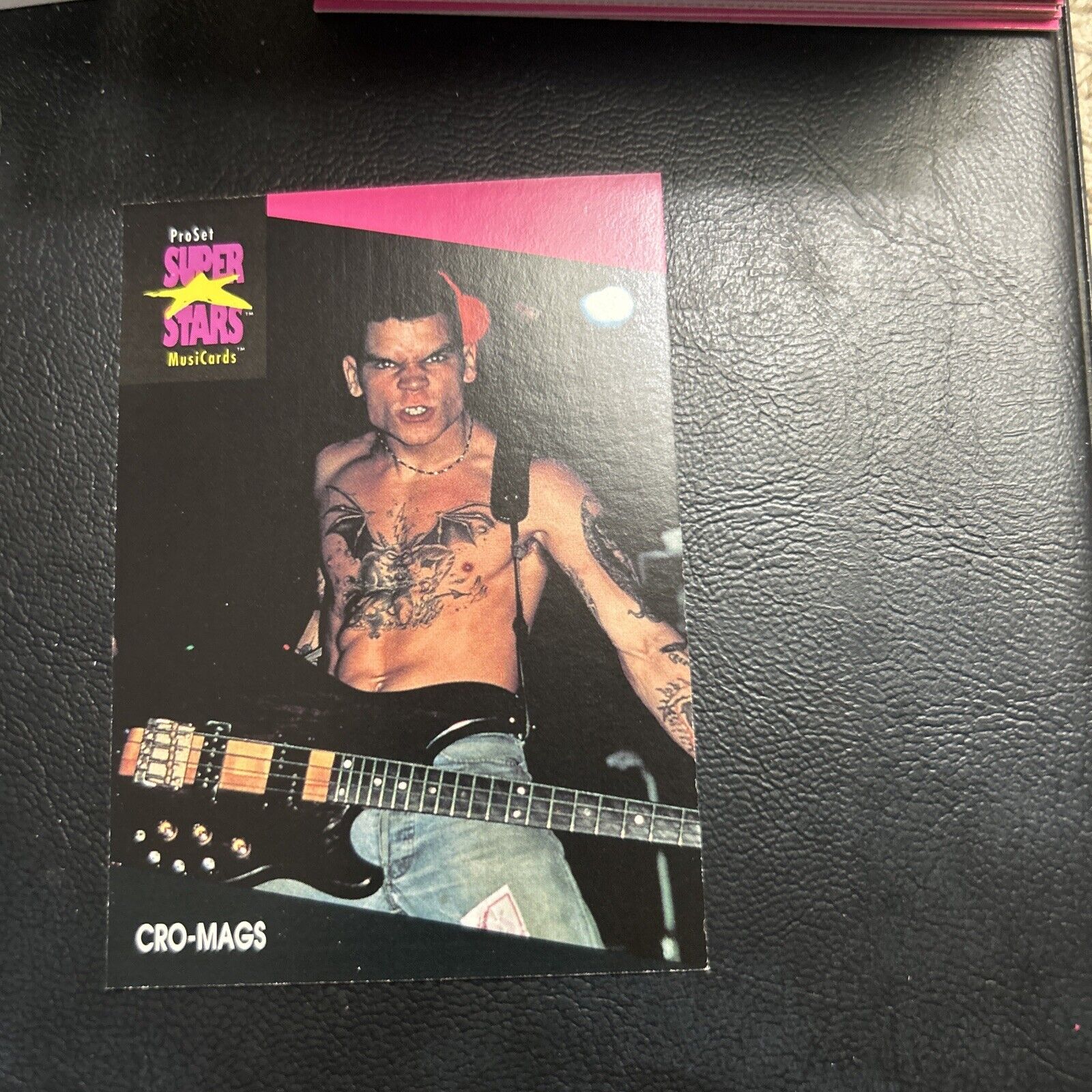 Jb30 Pro Set Super Stars 1991 Music Cards #158 Cro Mags