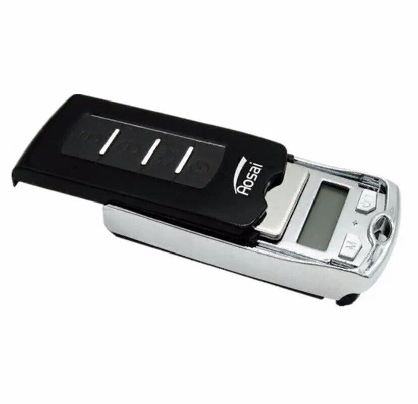 NWT AOSAI Car Keys Miniature LED Digital Electronic Pocket Scale Capacity 200g