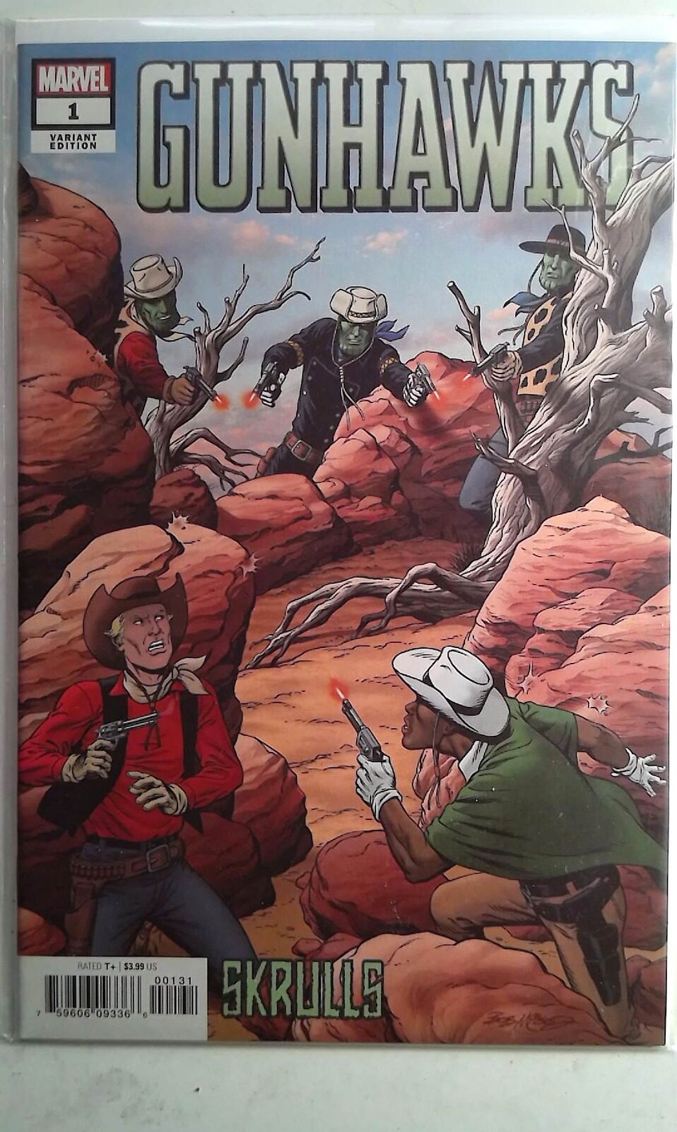 Gunhawks #1c Marvel Comics (2019) NM Variant 1st Print Comic Book