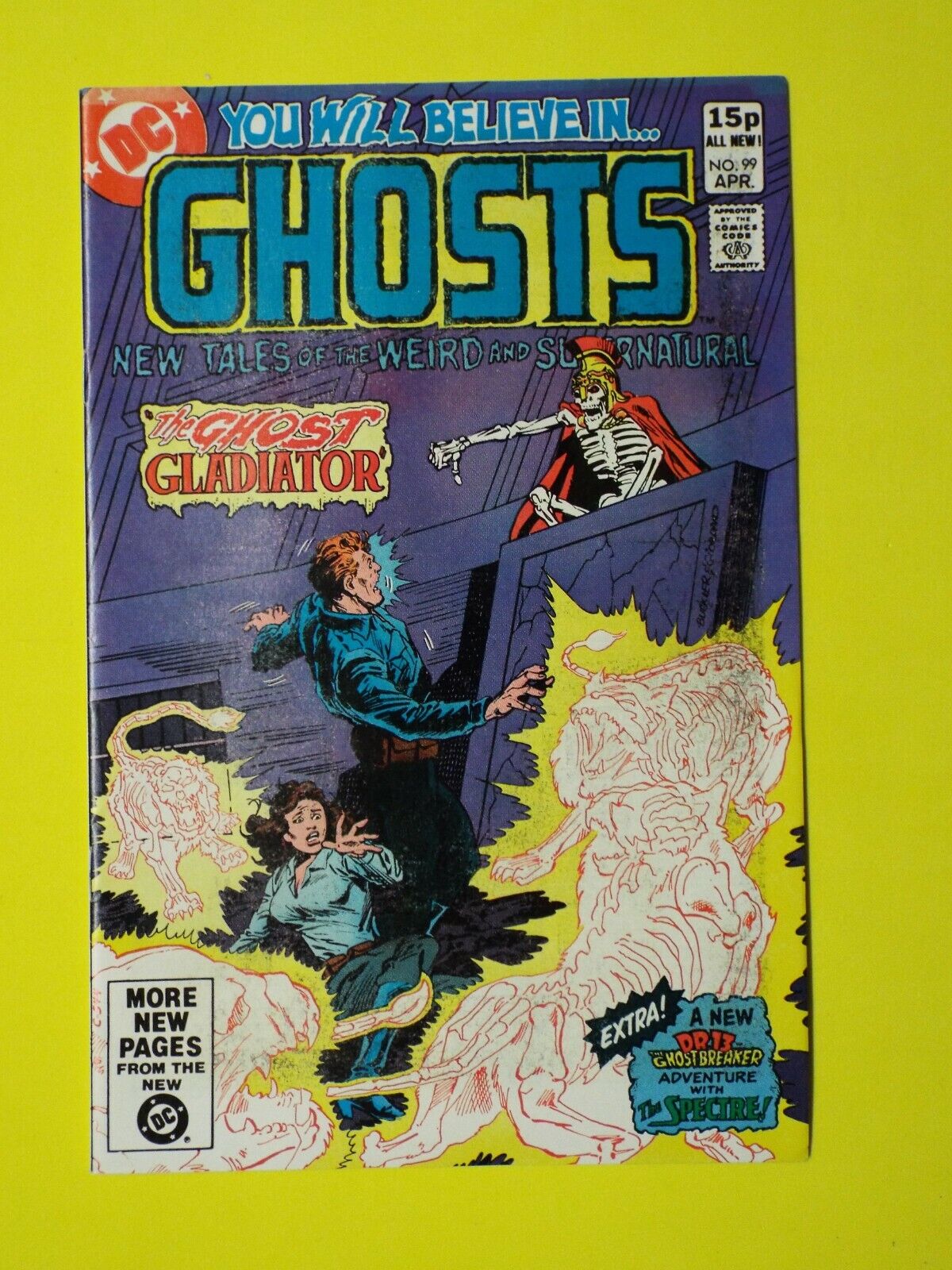 DC Comics Ghosts issue #99 UK price cover