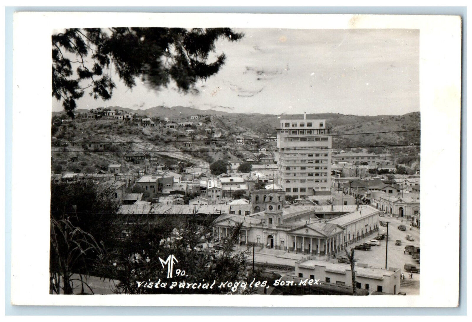 c1905 Partial View Nogales Sonora Mexico Antique RPPC Photo Postcard