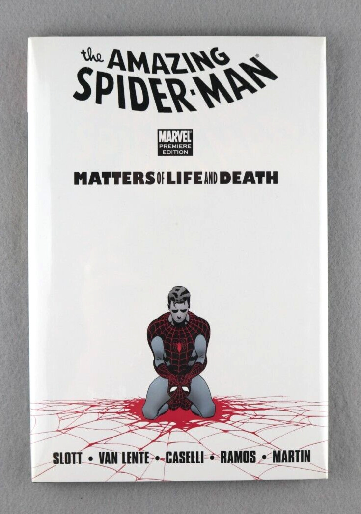 SPIDER-MAN MATTERS OF LIFE AND DEATH HC Hardcover BRAND NEW SEALED Dan Slott OOP