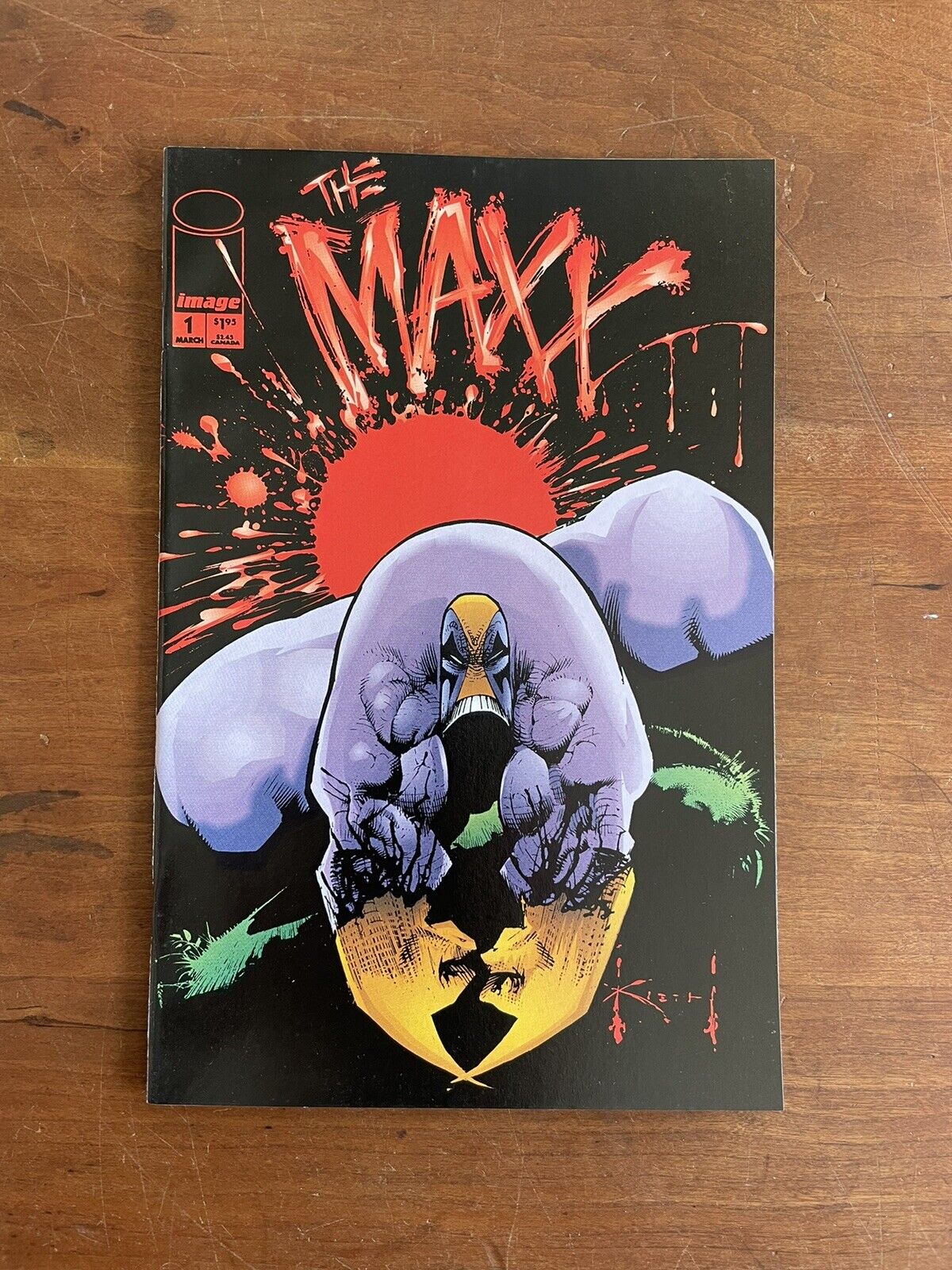 The Maxx #1 (1993) -1st Appearance of  The Maxx~Image Comics
