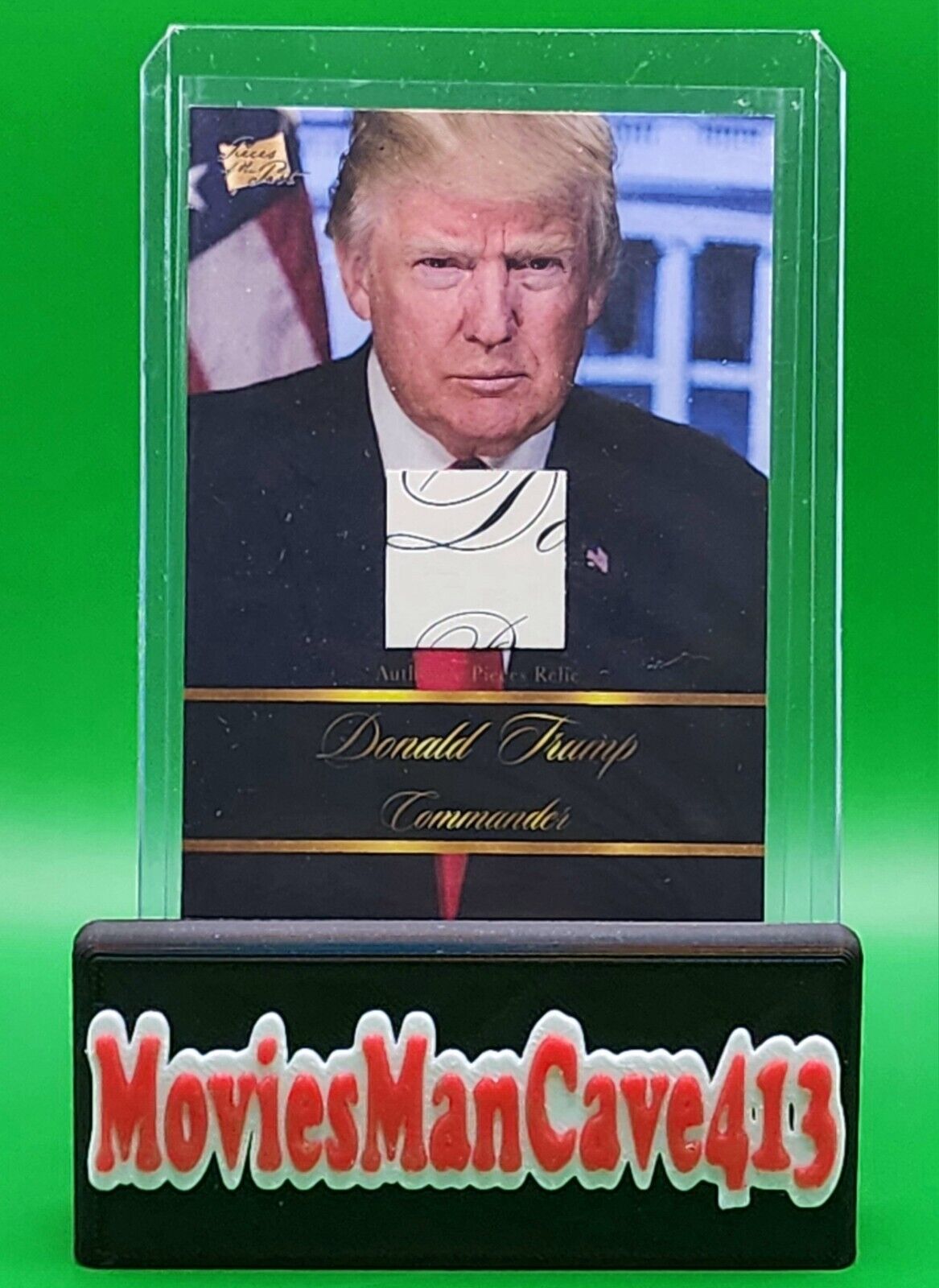 Pieces of the Past Donald Trump Commander Document Relic Card DT-1 