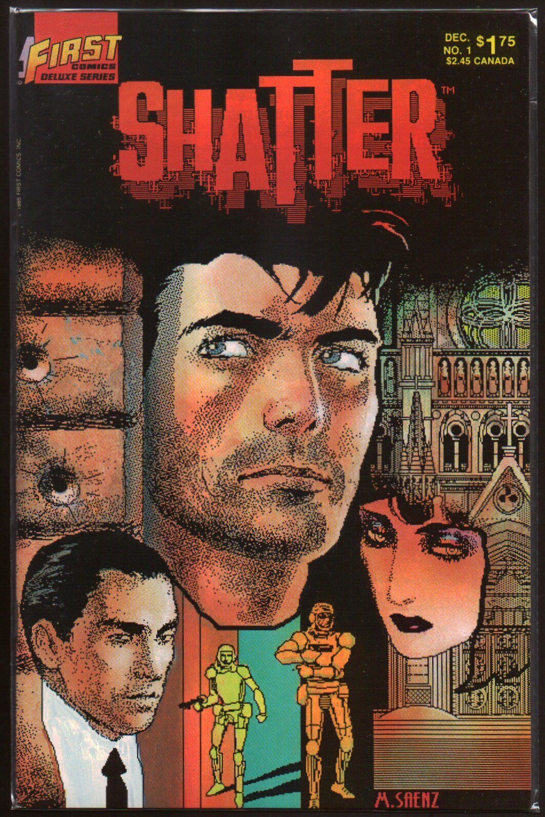 Shatter #1-10 VF/NM 9.0+ 1985-1987 First Comics Back Issues 1st Computer Digital
