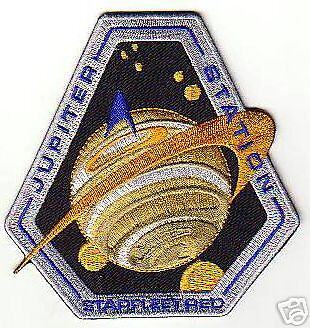 STAR TREK JUPITER SPACE STATION PATCH - STK12