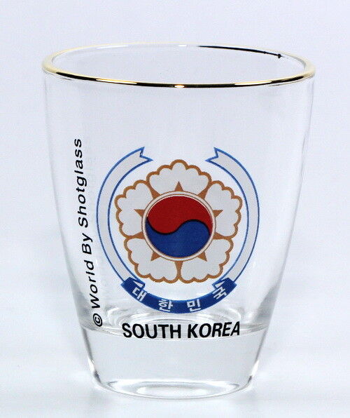SOUTH KOREA SHOT GLASS SHOTGLASS
