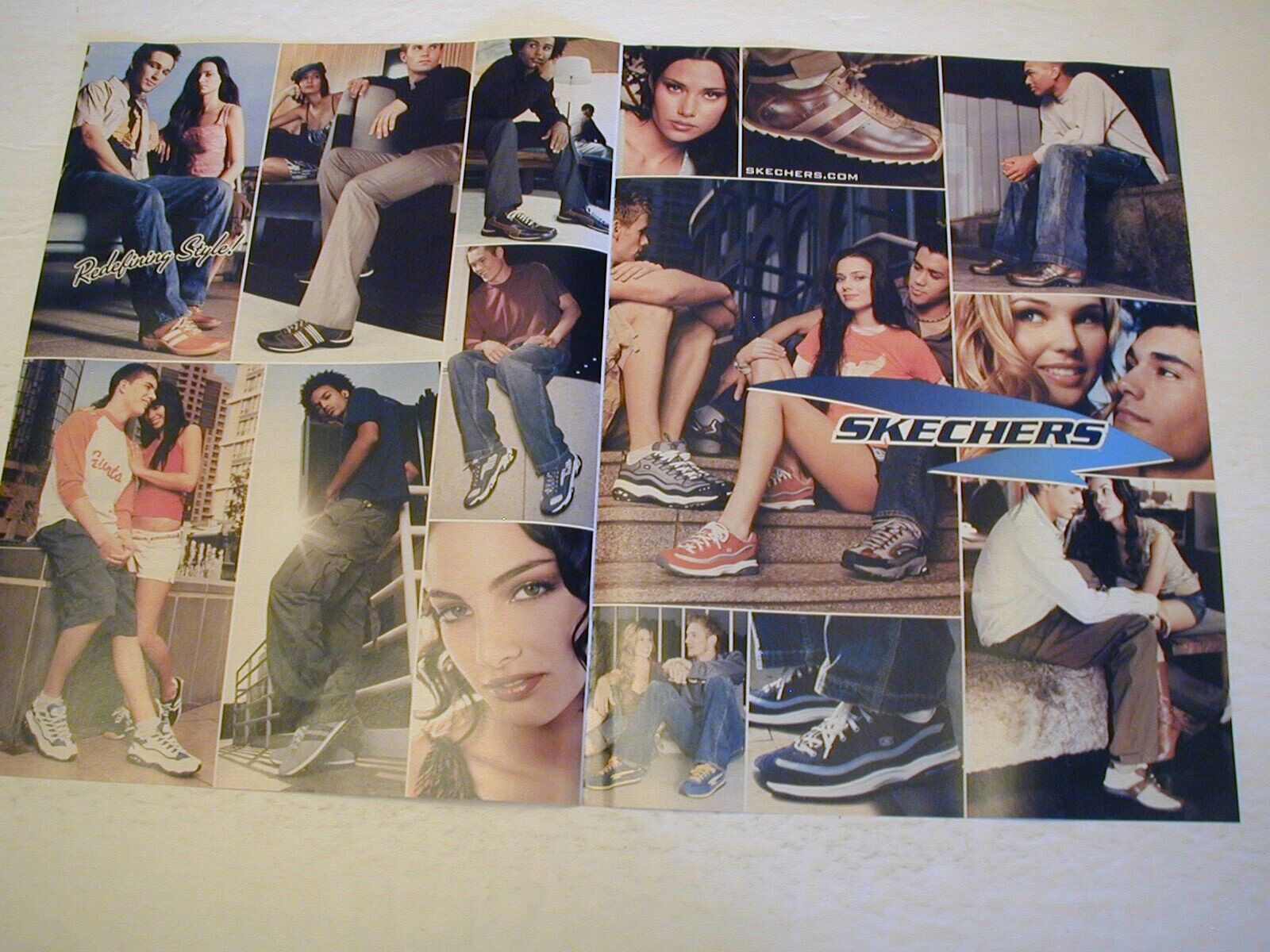 2003 SKECHERS SHOES WALL ART 2 PAGE 16X11 VINTAGE PRINT AD L044