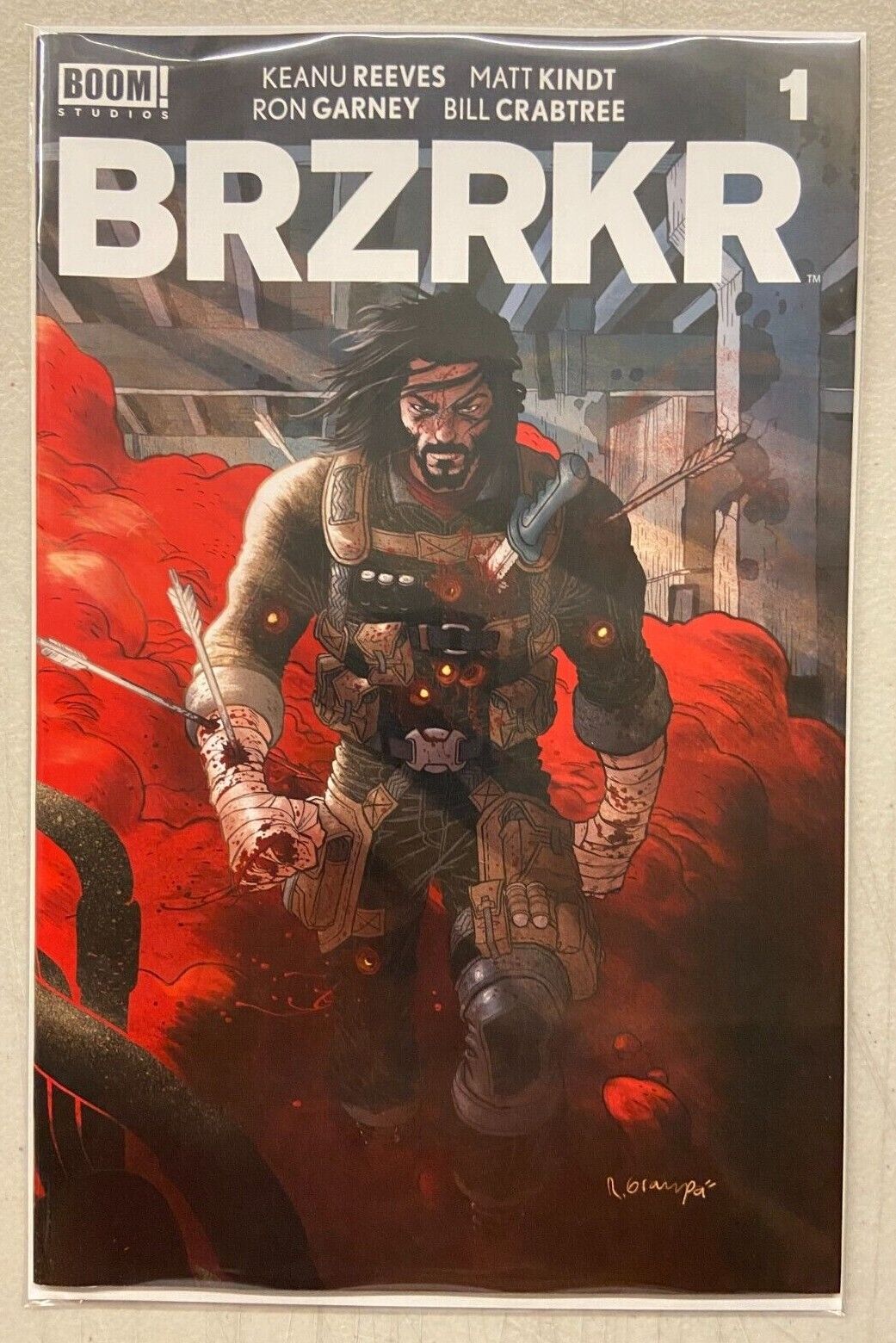 BRZRKR Volume 1 Boom Studios Keanu Reeves
