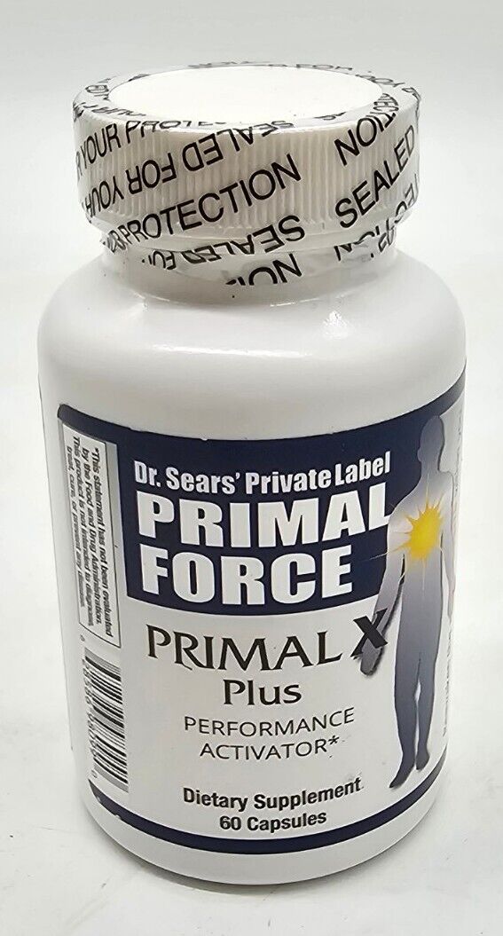 Primal Force Primal X Plus 60 capsules Support Your Stem Cell Organ exp 09/2024
