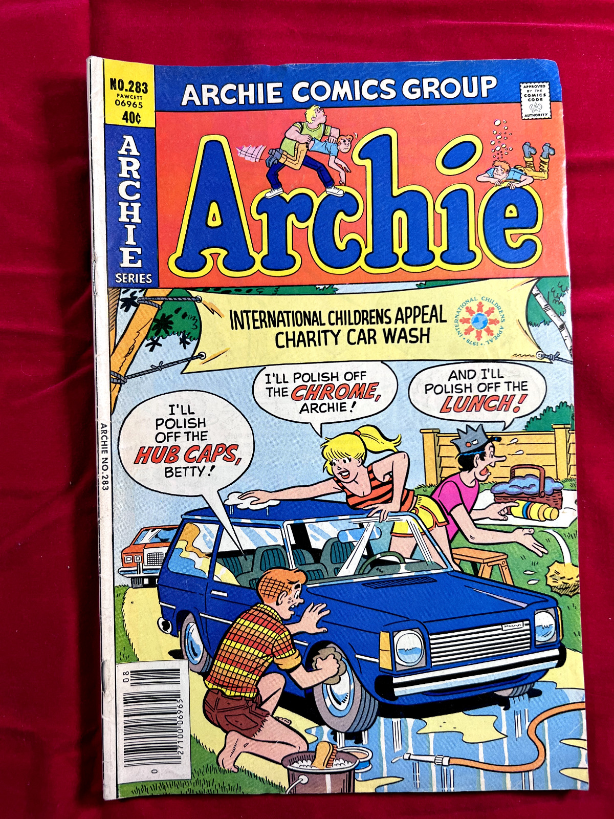 Archie #283 (1978) Dan DeCarlo Sexual Innuendo Cover Nice Copy