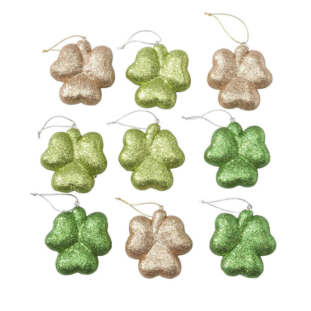 St. Patrick's Day Ornaments, Set of 9