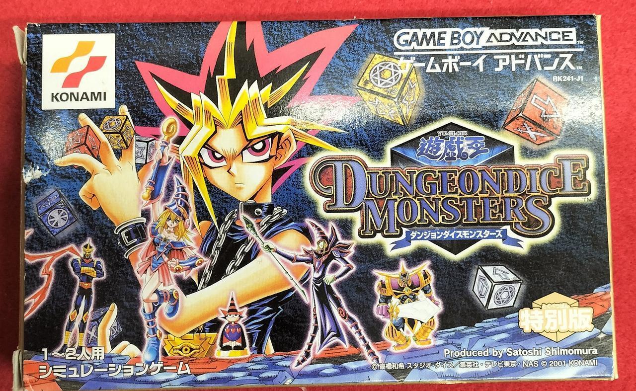 Konami Yu-Gi-Oh Dungeon Dice Monsters Game Boy Advance Software