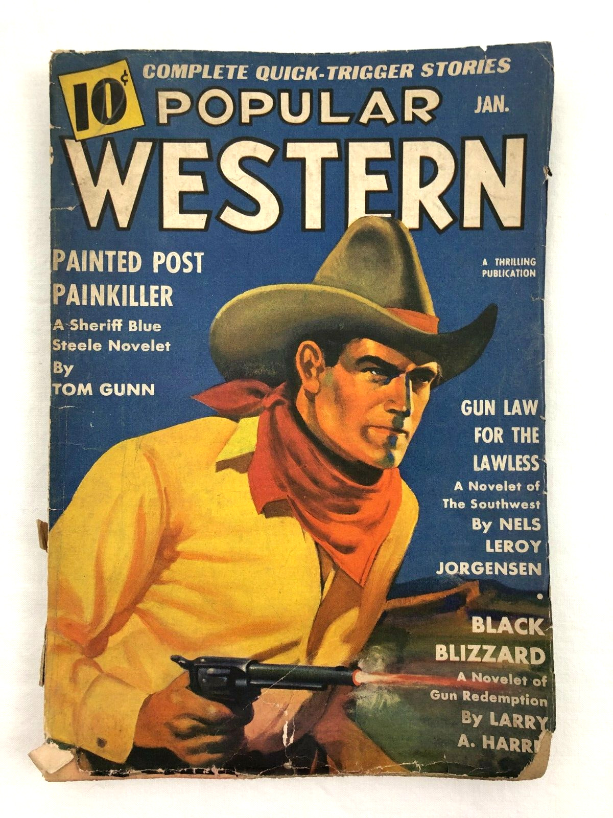 Popular Western Magazine, January 1939, Vol 16 #1, Pulp Fiction, Acceptable