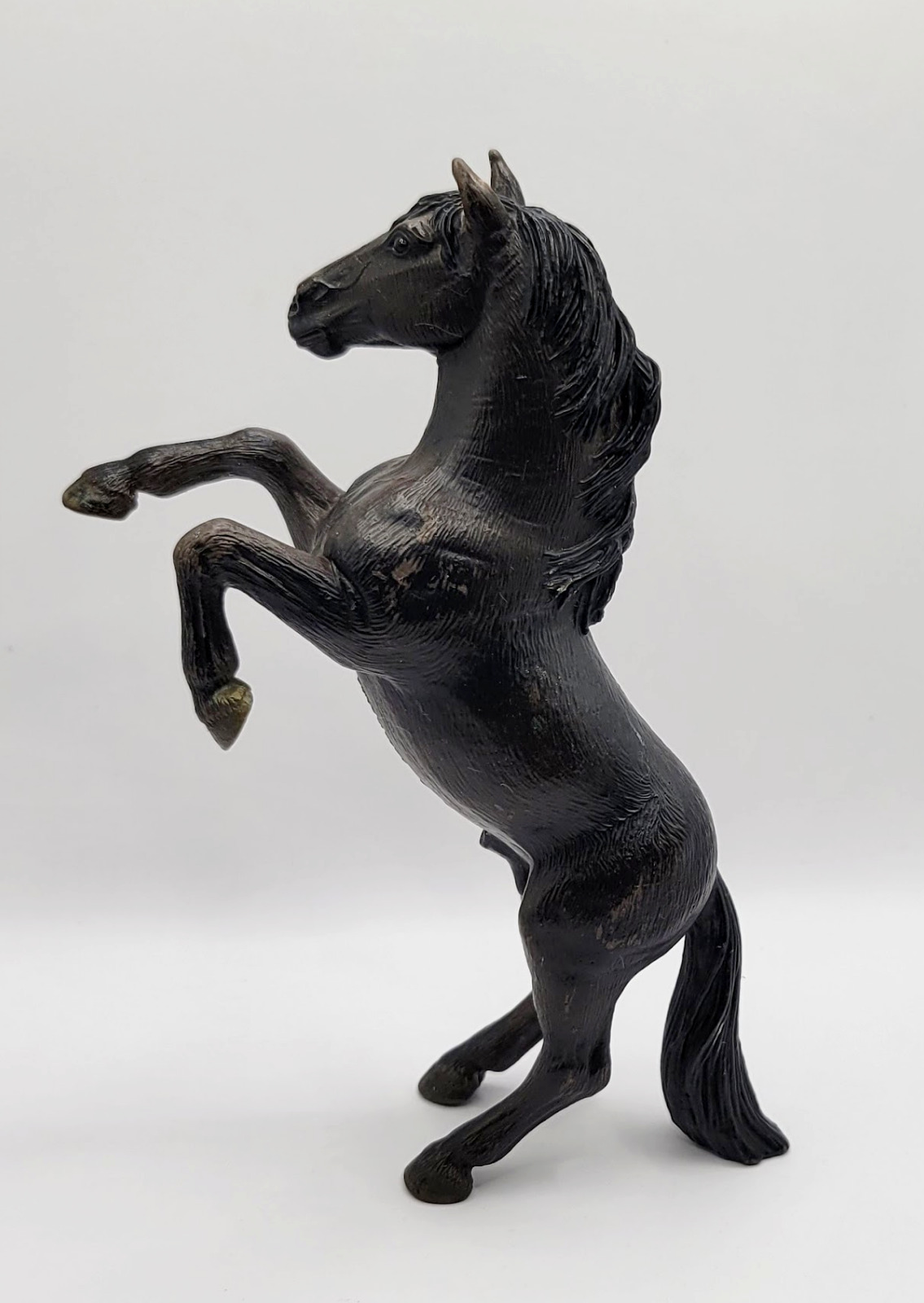 Schleich REARING BLACK MUSTANG STALLION 2006 Horse Animal Figure Figurine Toy