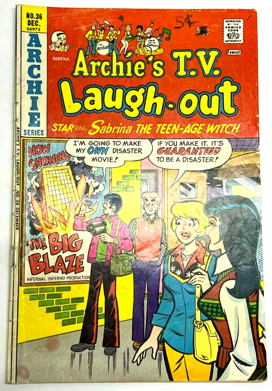 Archie's T.V. Laugh-Out #36 Archie Series Comics 1975 GD1