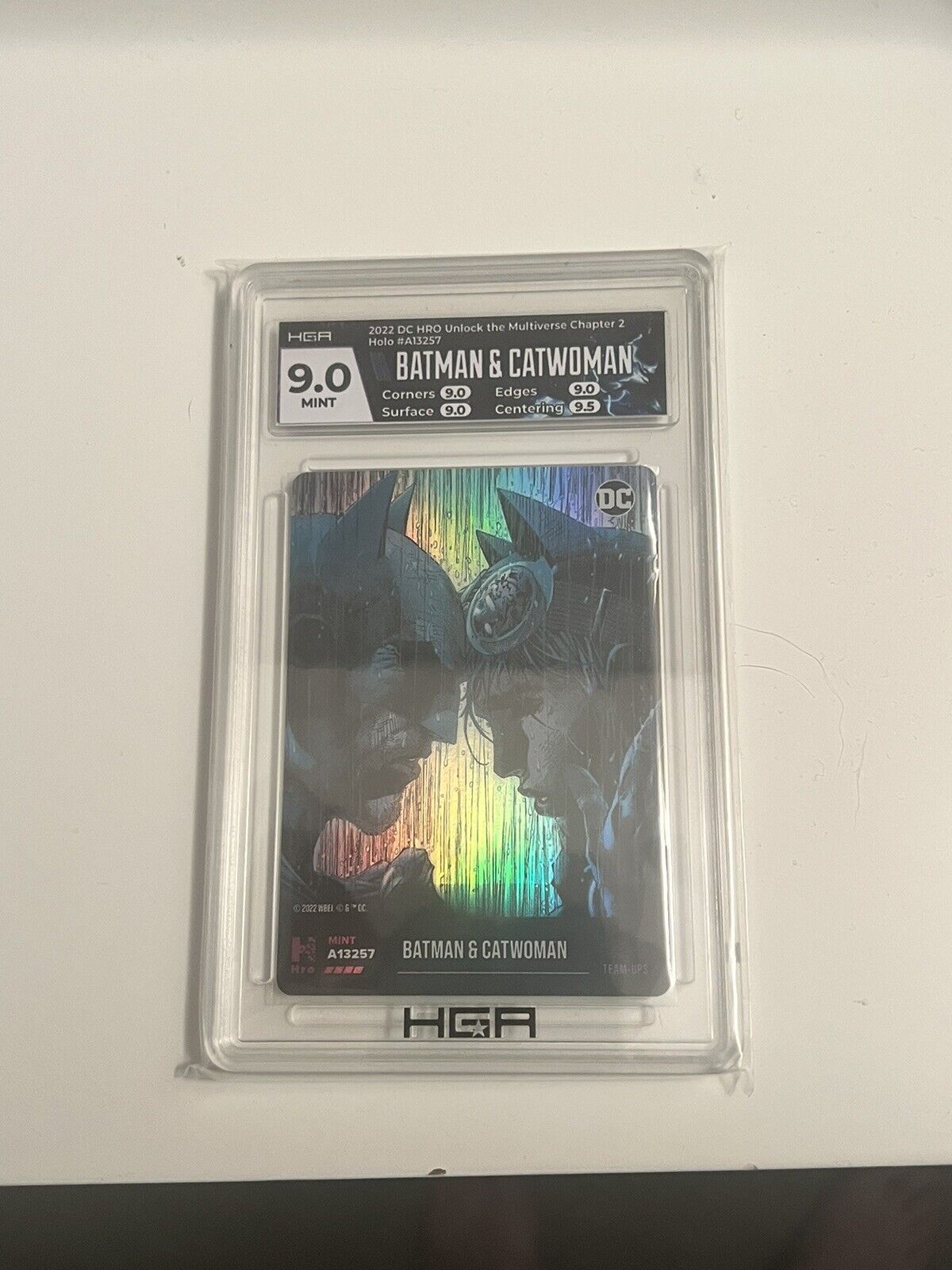 2022 DC Chapter  2 Batman And Catwoman HGA9 Holo