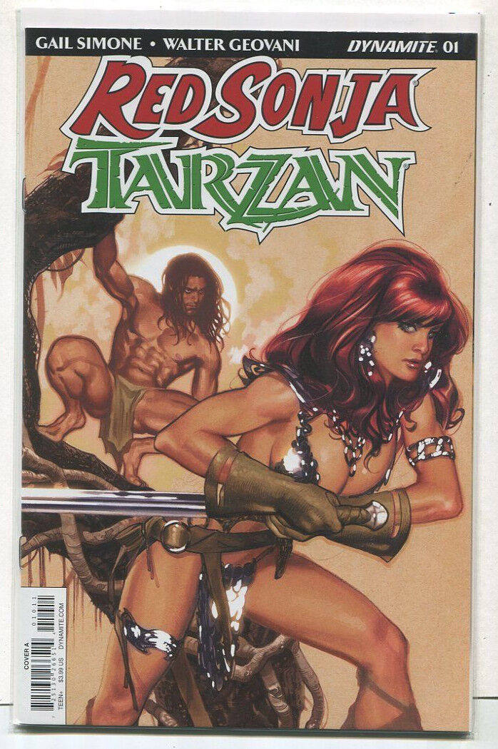Red Sonja-Tarzan #1 NM Dynamite Comics MD15
