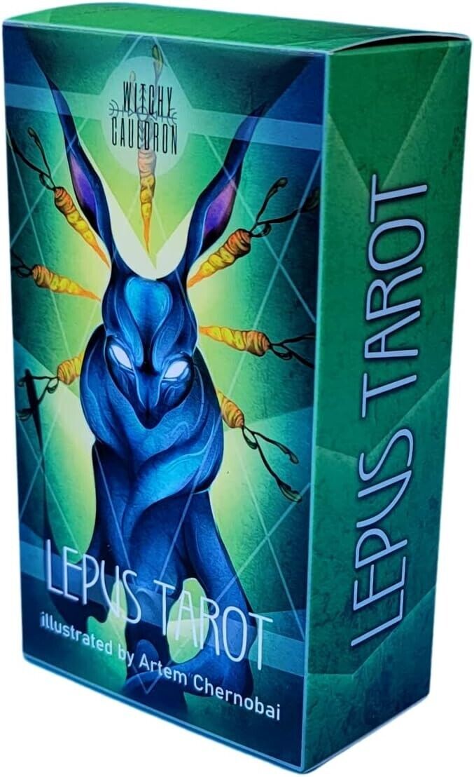 LEPUS TAROT OF 78 CARDS DECK RIDER WAITE - NEW DECK TOP-QUALITY GUIDE-BOOK