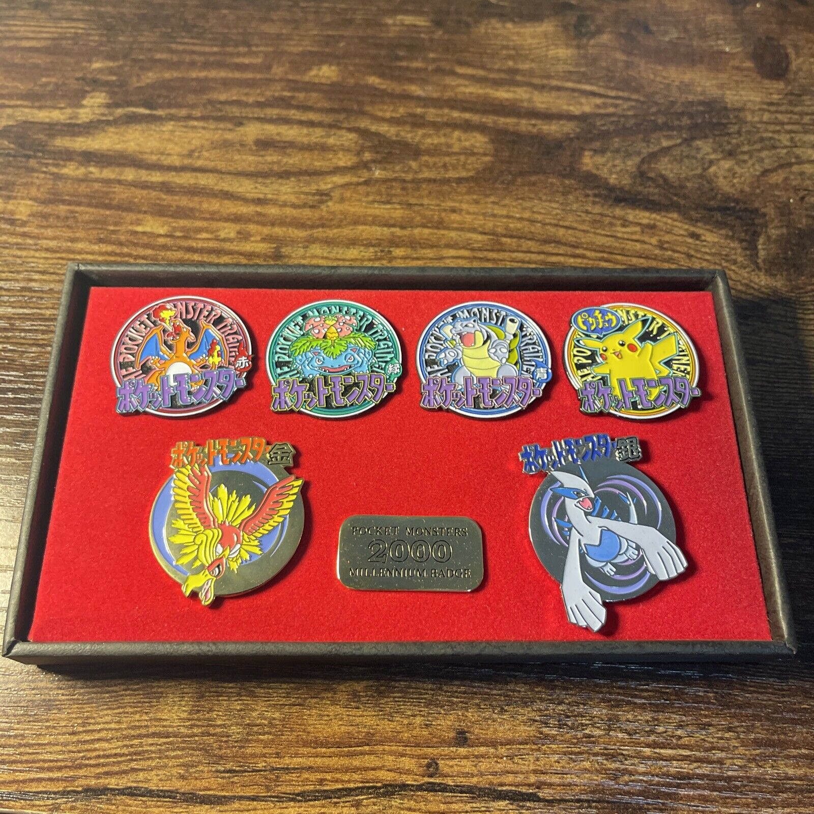 Medire Factory Pocket Monster Pokemon Millennium Badge 2000 USA SELLER