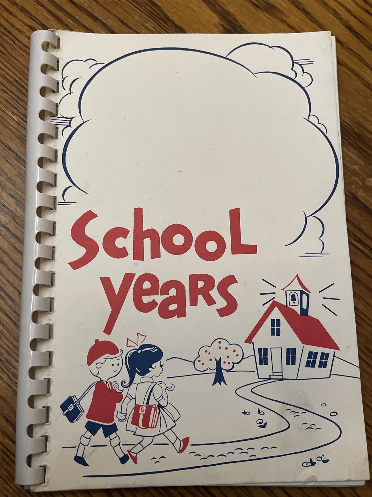 Vintage School Years Memories Book ~1960s Unused Mid 20th Century Gender Roles 