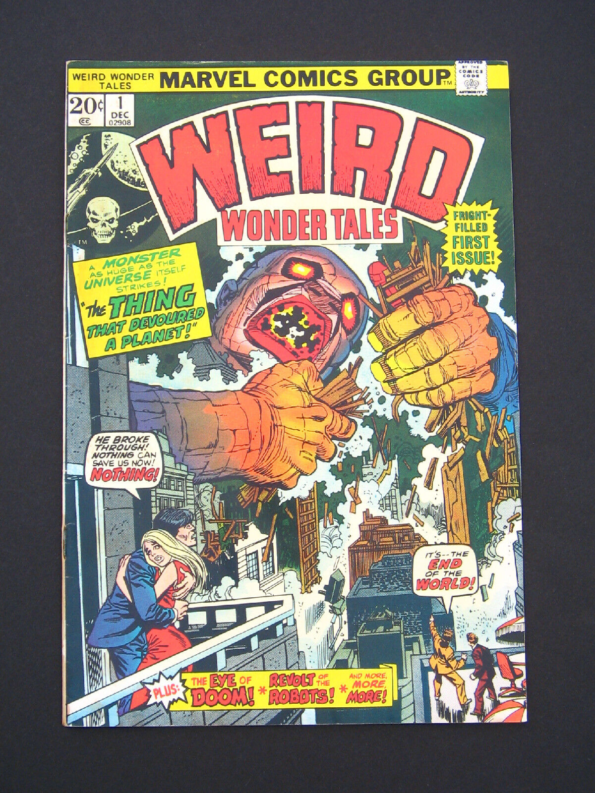 Weird Wonder Tales #1   VG/F  1973  Mid Grade Marvel Comic