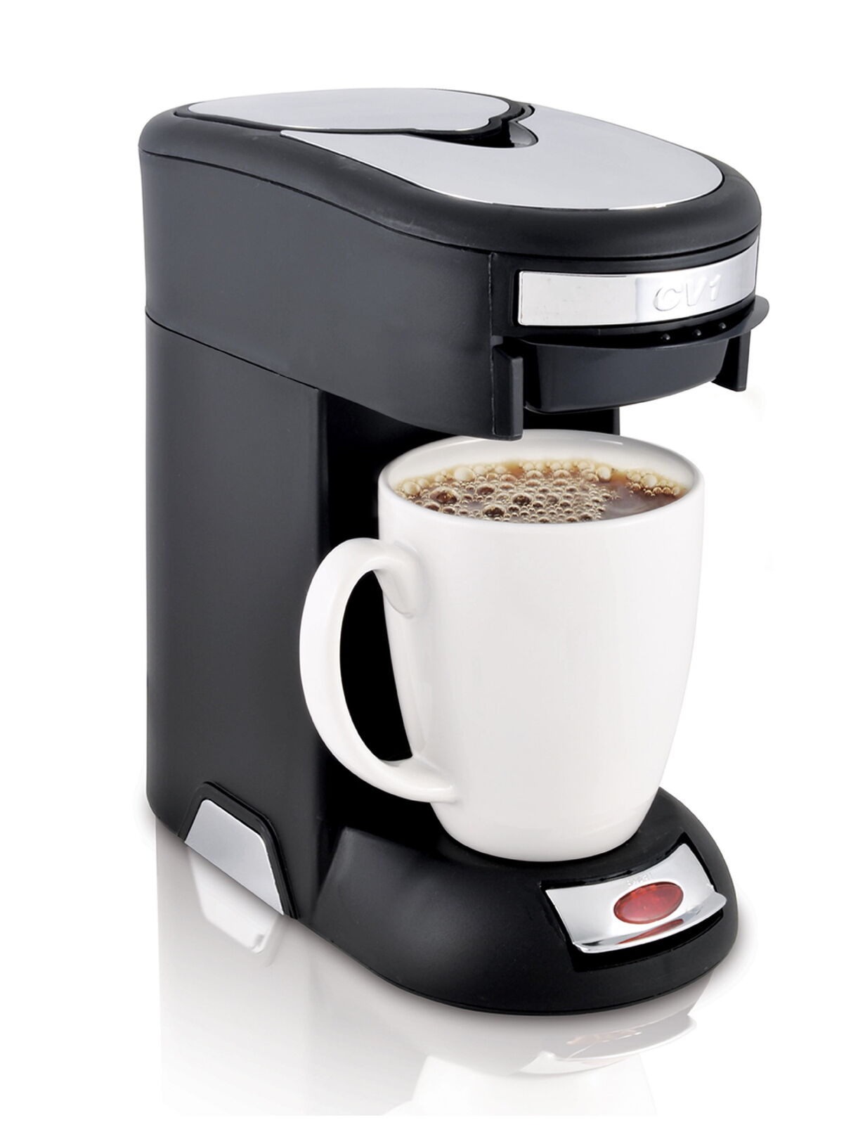 Single Serve Coffee Maker, Brews 10 Ounces of Coffee or Hot Water