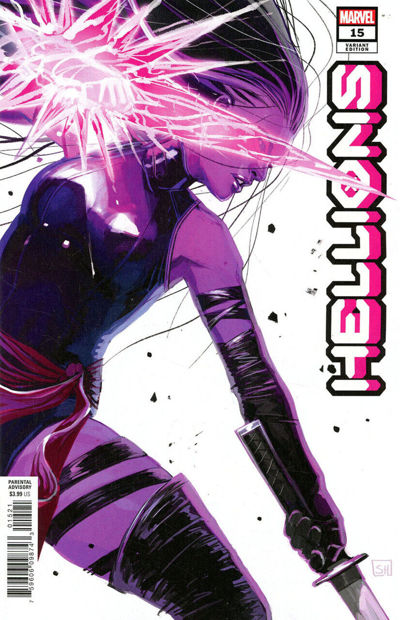 Hellions (2020) #15 VF/NM Stephanie Hans Psylocke Variant Cover