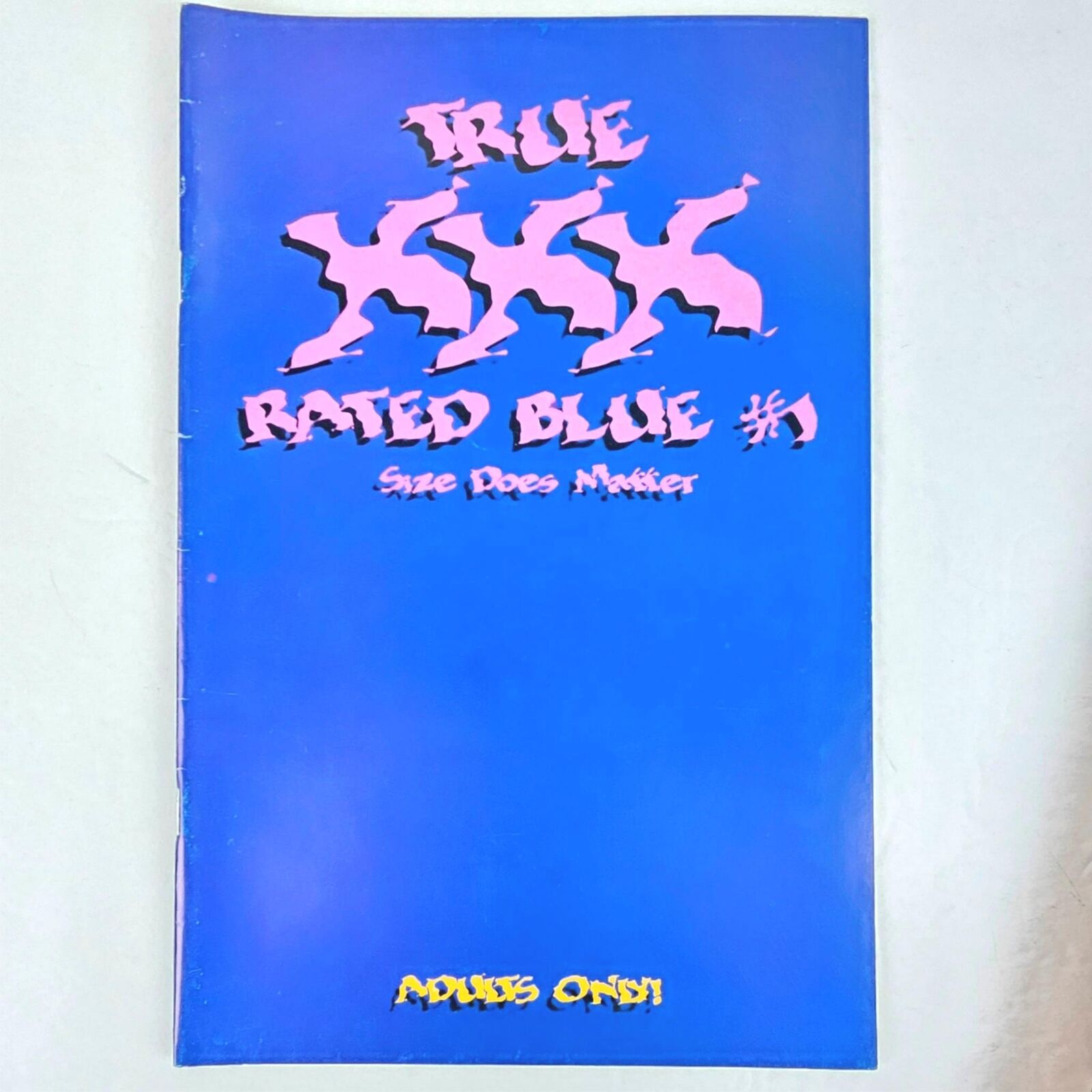 True XXX Rated Blue #1 Size Does Matter 2001