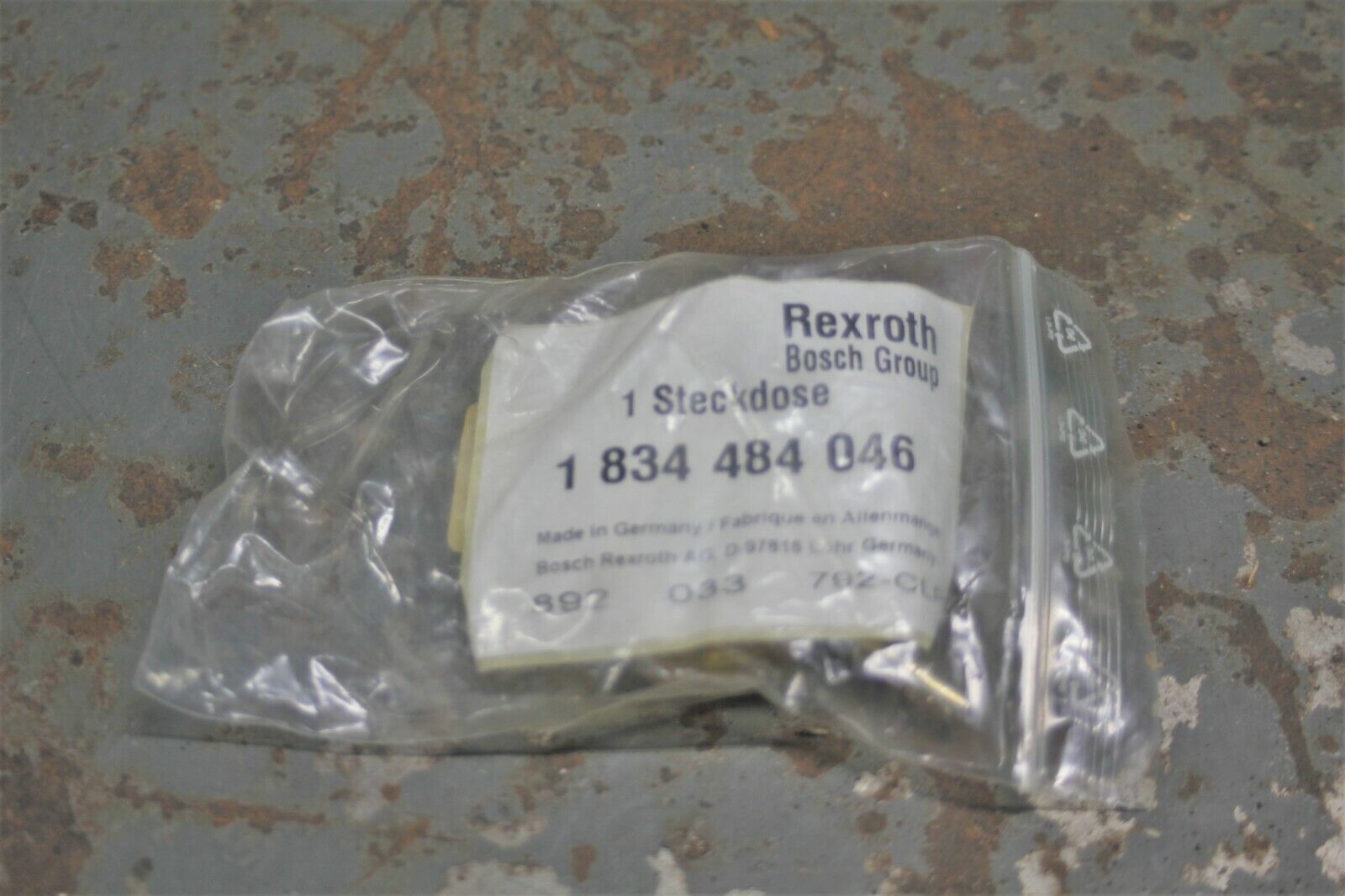 Bosch Rexroth Relay Socket Accessory 1834484046